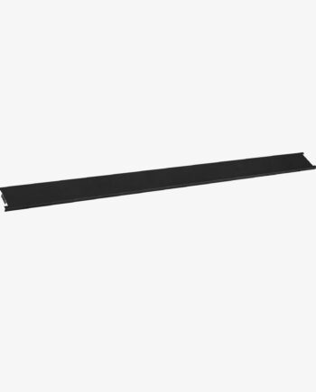 Black Gondola Shelving Top Cover 1200mm
