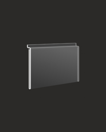 Slatwall acrylic A5 sign display, Landscape